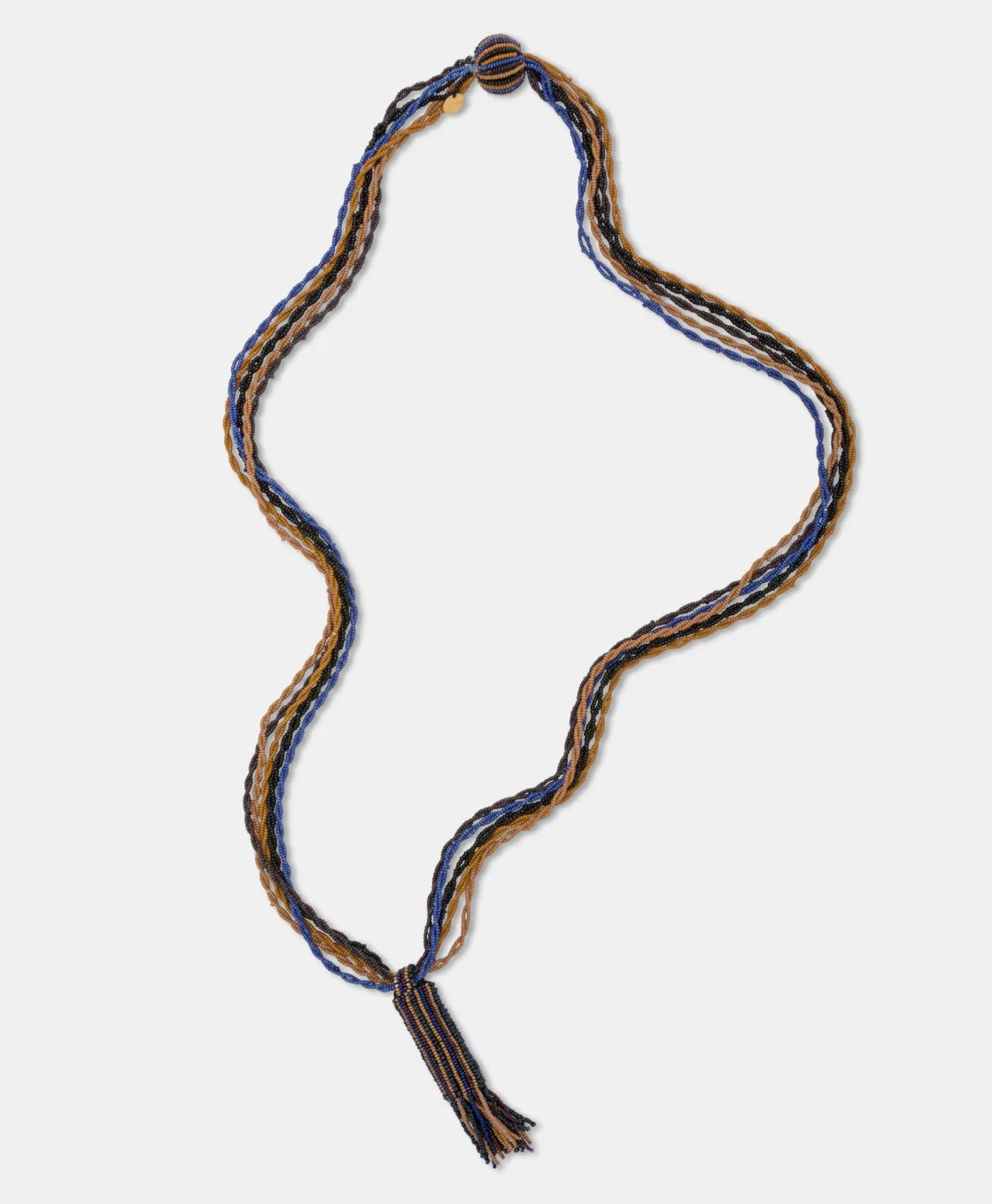 Momoni Bijoux*BIJOUX HIMONOAVEC PETITES PERLES OU PERLES - BLEU MARINE MULTICOLORE BleuMarineMulticolore