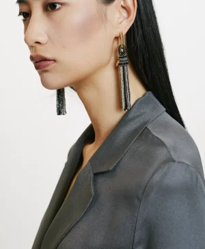 Momoni Bijoux*BIJOUX TEMAKI AVEC PETITES PERLES OU PERLES - MULTICOLORE Gris