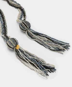 Momoni Bijoux*BIJOUX WAKEME AVEC PETITES PERLES OU PERLES - GRIS MULTICOLORE GrisMulticolore