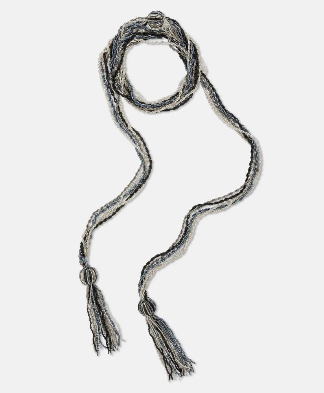 Momoni Bijoux*BIJOUX WAKEME AVEC PETITES PERLES OU PERLES - GRIS MULTICOLORE GrisMulticolore