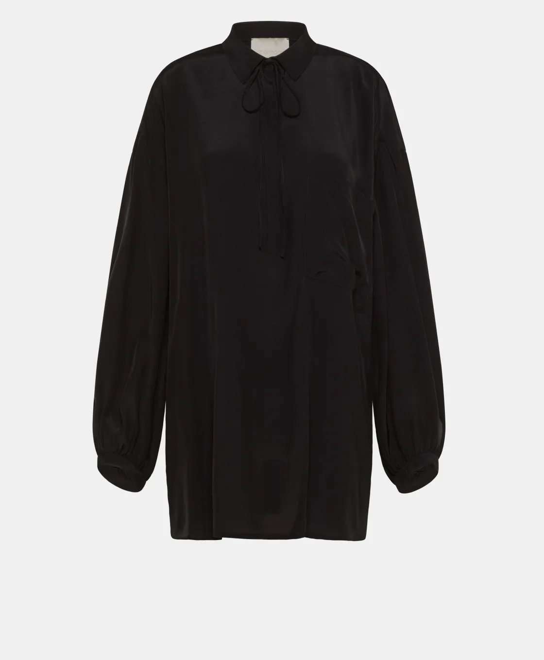 Momoni Chemises Et Blouses*BLOUSE OGATA EN RAYONNE LÉGÈRE UNIE - Noir