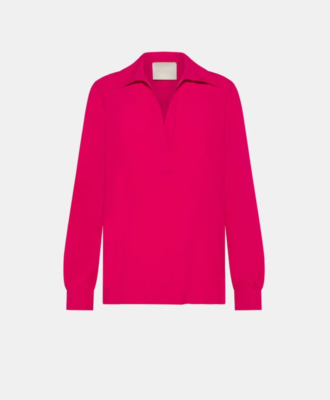 Momoni Chemises Et Blouses*BLOUSE SUE EN ACÉTATE/SOIE UNI - Fuchsia