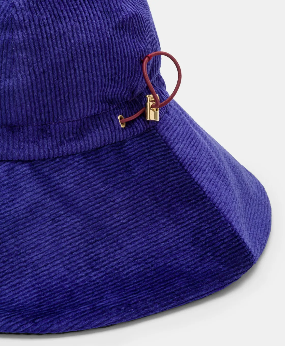 Momoni Bonnets Et Chapeaux*CHAPEAU OSAKA RAIN EN VELOURS - Bleu