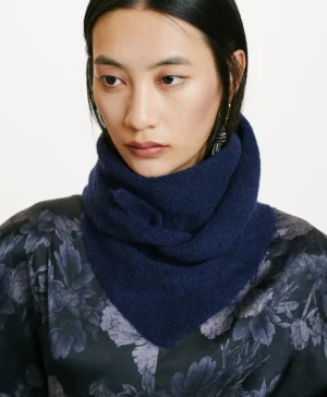 Momoni Écharpes*CHÂLE BALTICO BIS EFFET JERSEY UNI - Encre