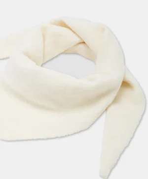 Momoni Écharpes*CHÂLE BALTICO BIS EFFET JERSEY UNI - CRÈME Crème