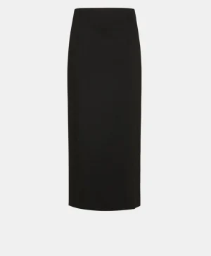 Momoni Jupes Et Shorts*JUPE CHAYA AU POINT MILAN - Noir