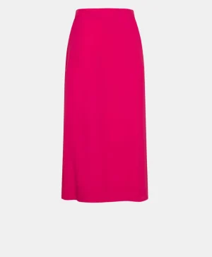 Momoni Jupes Et Shorts*JUPE GETA EN ACÉTATE/SOIE UNI - Fuchsia