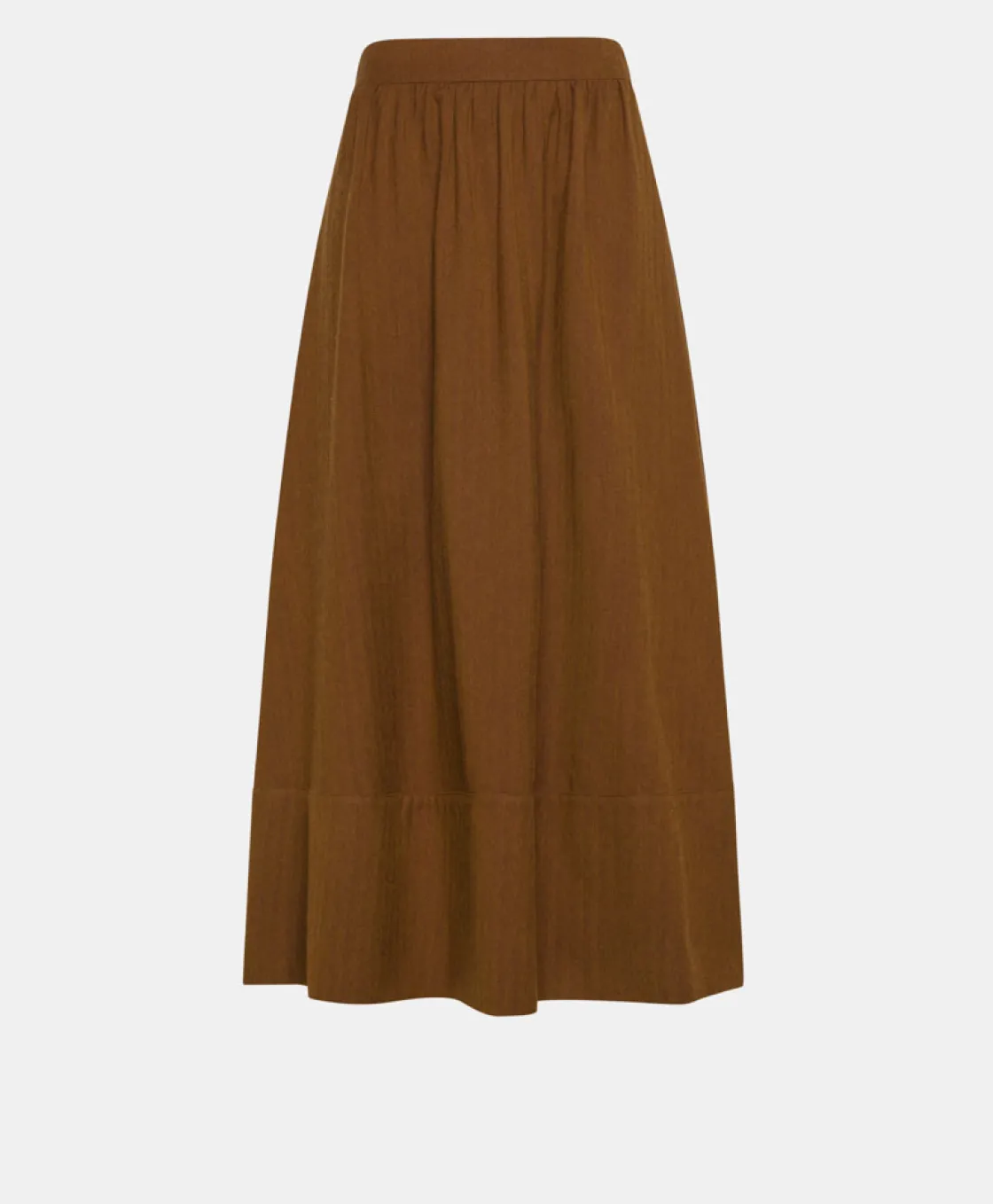 Momoni Jupes Et Shorts*JUPE IRIS EN CHEVRON COTON LAINE - Cerisier