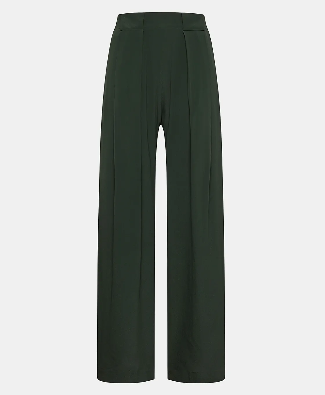 Momoni Pantalons*PANTALON ASPEN EN ACÉTATE/SOIE UNI - FORÊT Forêt