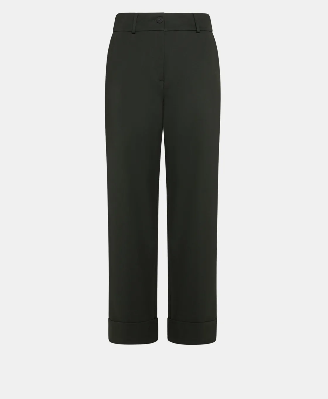 Momoni Pantalons*PANTALON MOKAITE AU POINT MILAN - FORÊT Forêt