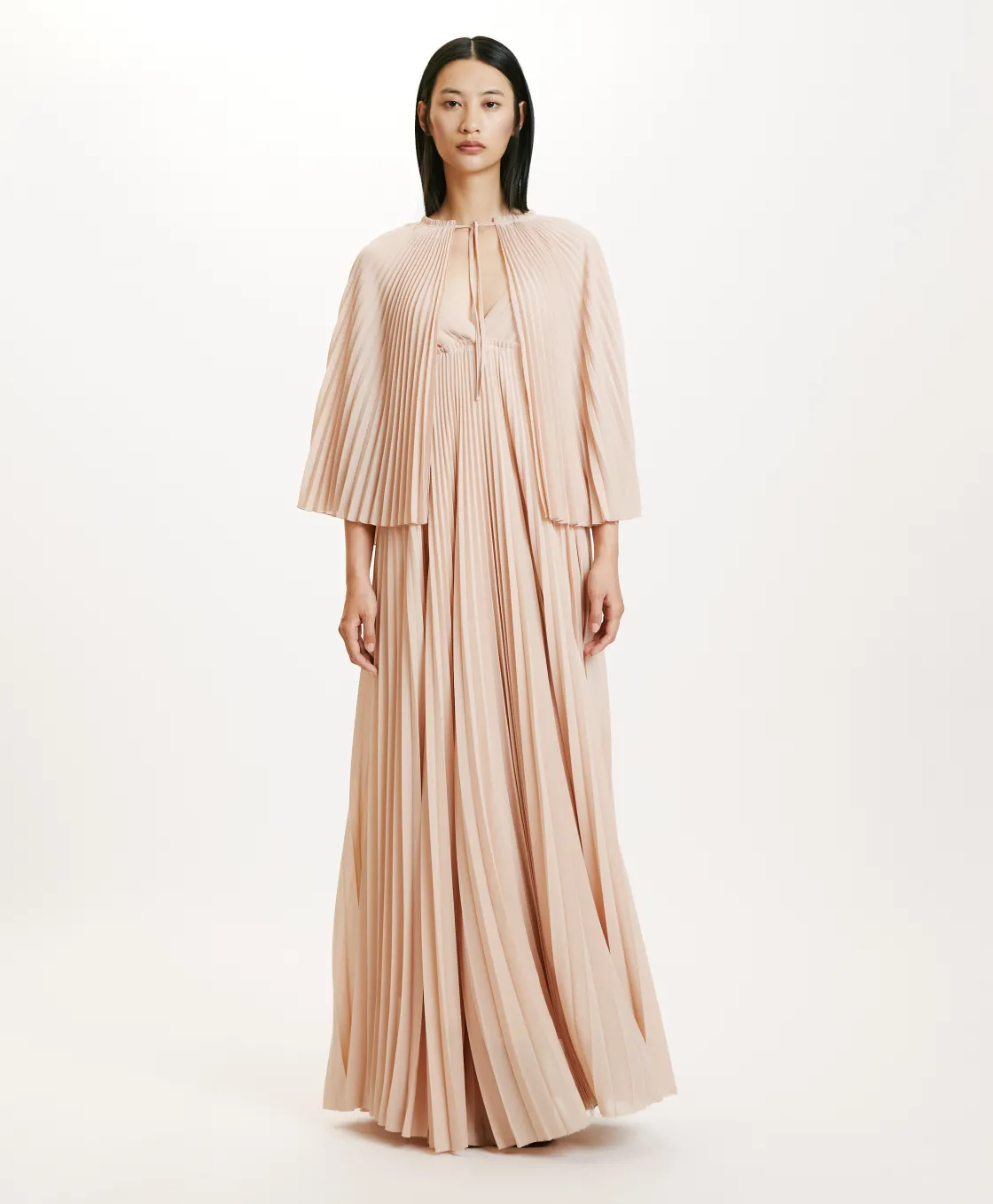 Momoni Robes*ROBE AMY EN GEORGETTE - Nu