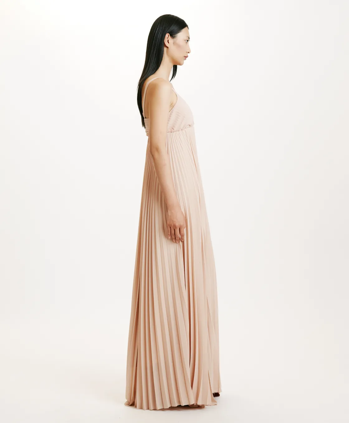 Momoni Robes*ROBE AMY EN GEORGETTE - Nu