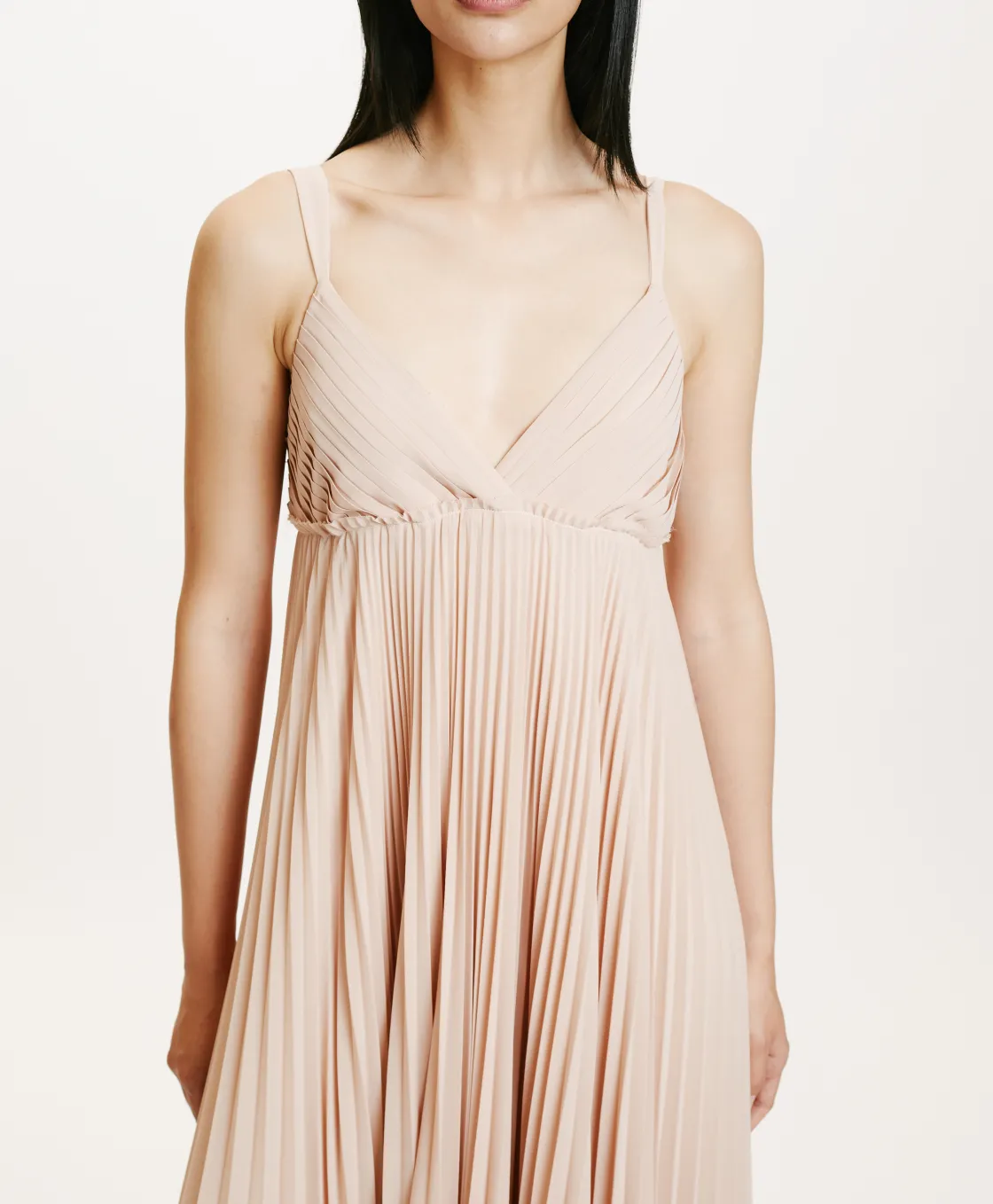 Momoni Robes*ROBE AMY EN GEORGETTE - Nu