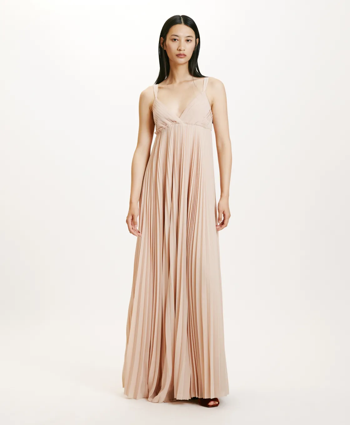 Momoni Robes*ROBE AMY EN GEORGETTE - Nu