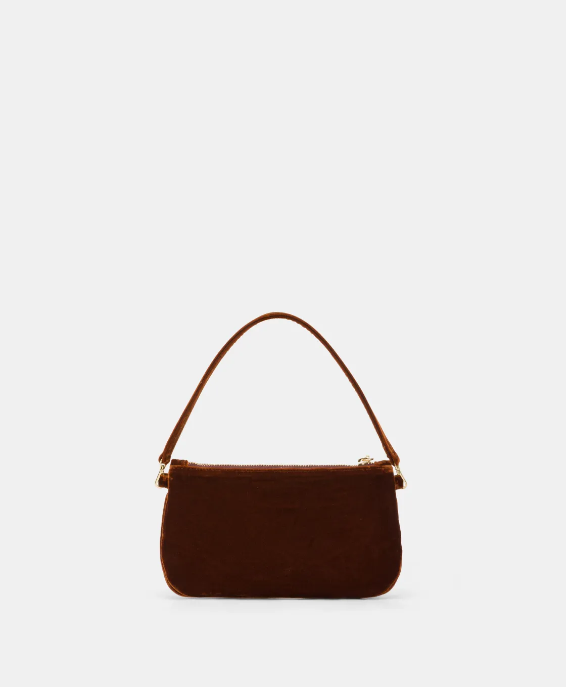 Momoni Sacs Et Pochettes*SAC KUROI BIS EN GLITTER AVEC VELOURS - Bronze/Cuir