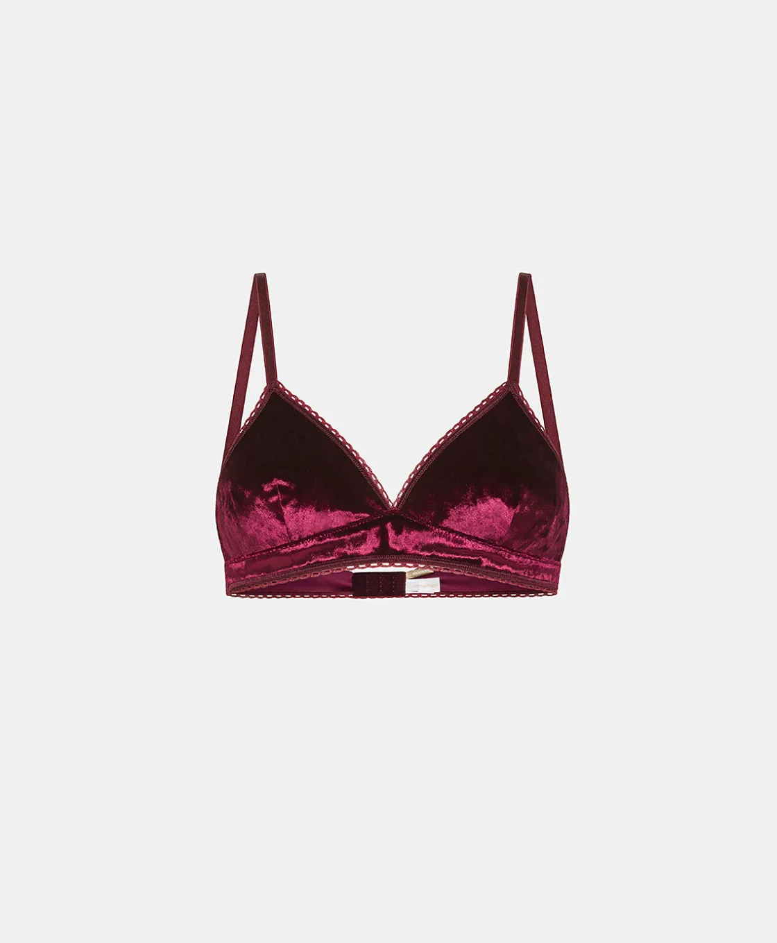 Momoni Soutiens-Gorge*SOUTIEN-GORGE TUTU EN VELOURS STRETCH - Bordeaux