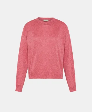 Momoni Mailles*TRICOT KARASU EN LUREX - Fuchsia