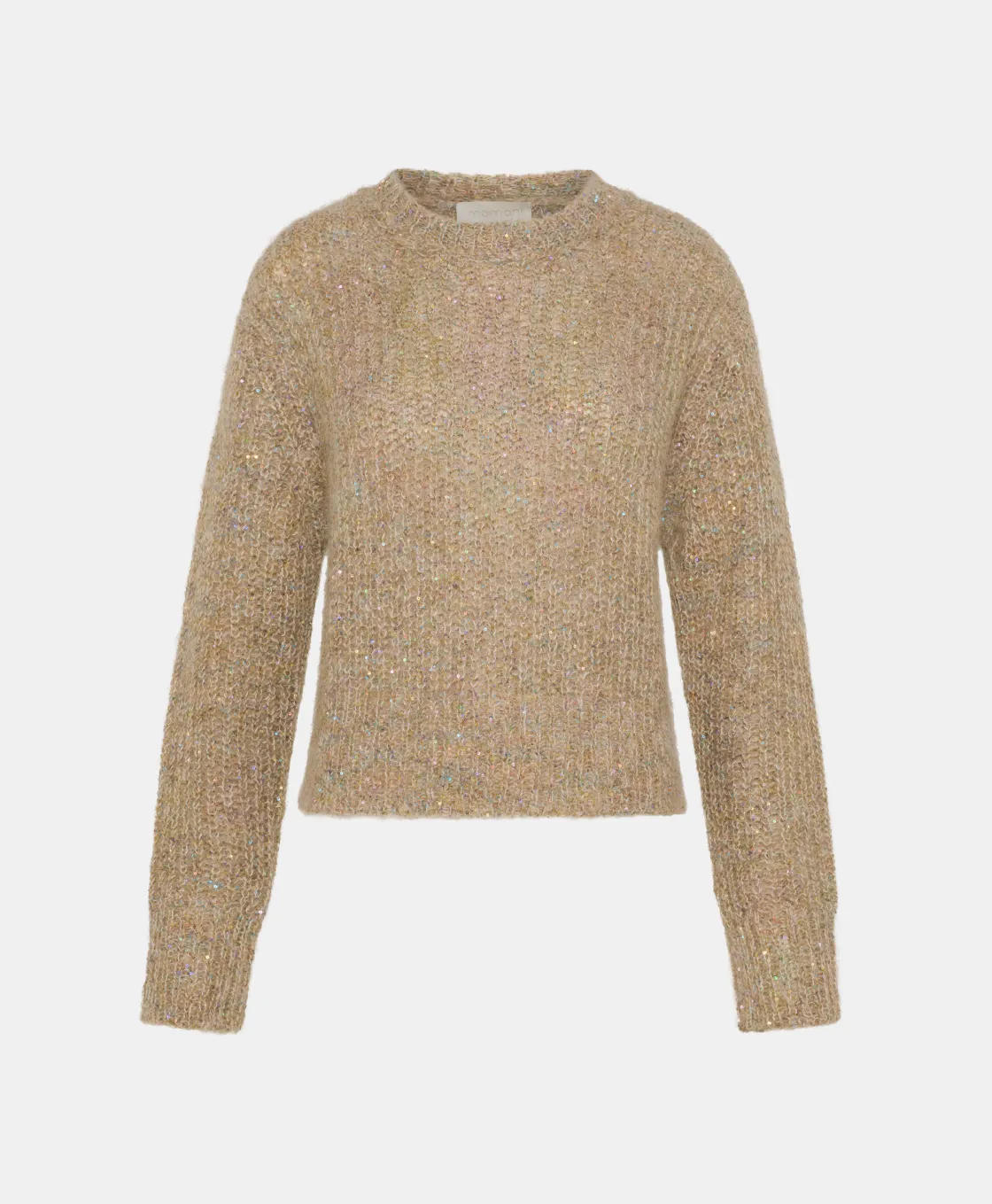 Momoni Mailles*TRICOT ODO DÉGRADÉ - Beige