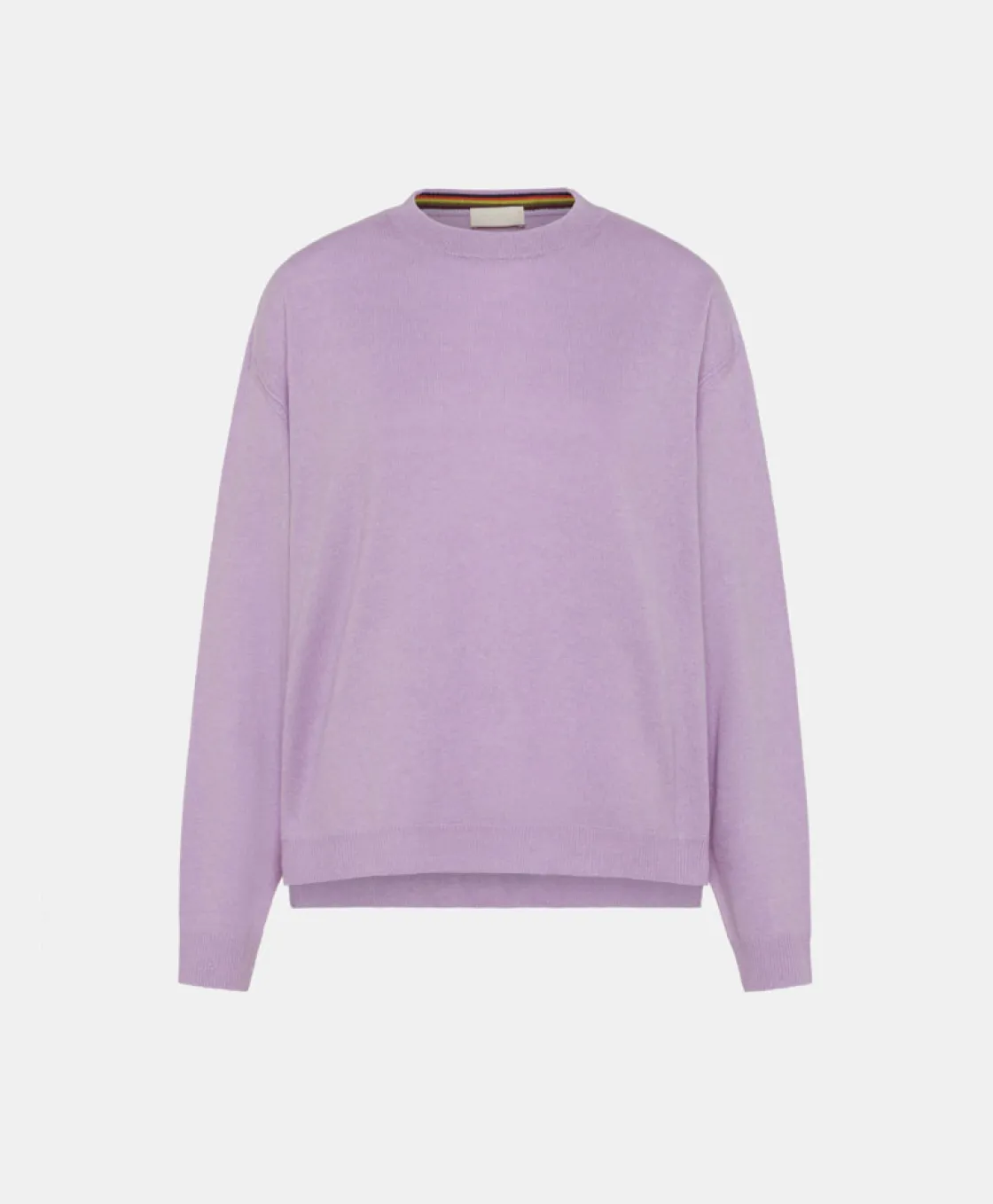 Momoni Mailles*TRICOT OITA EN LAINE MÉRINOS CACHEMIRE - Lilas