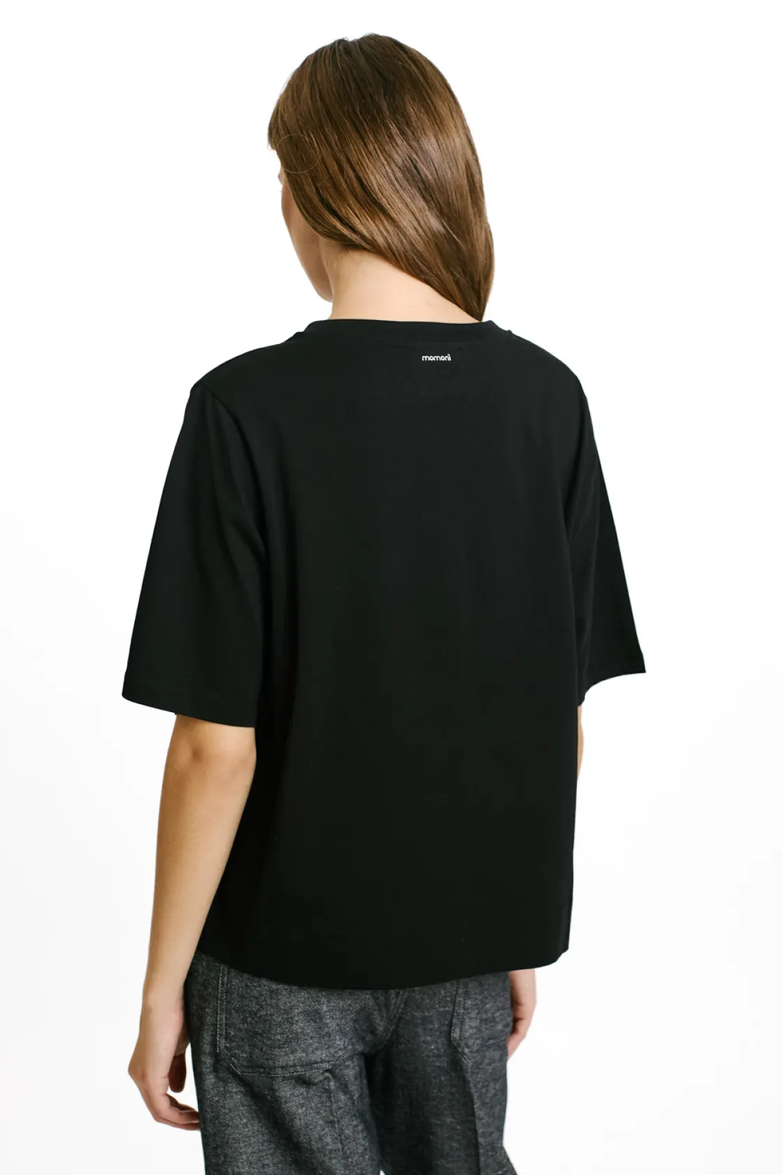 Momoni Tops Et T-Shirts*T-SHIRT IORA EN JERSEY IMPRIMÉ LAMINÉ - Argent