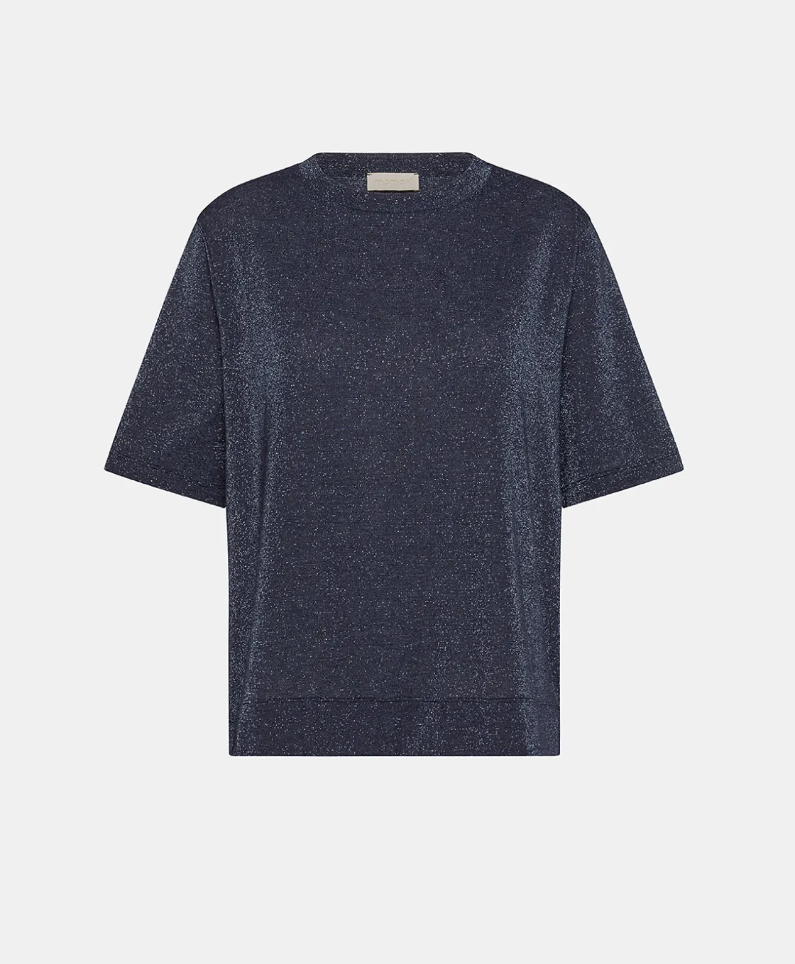 Momoni Tops Et T-Shirts*TSHIRT IORA EN JERSEY LUREX - Denim