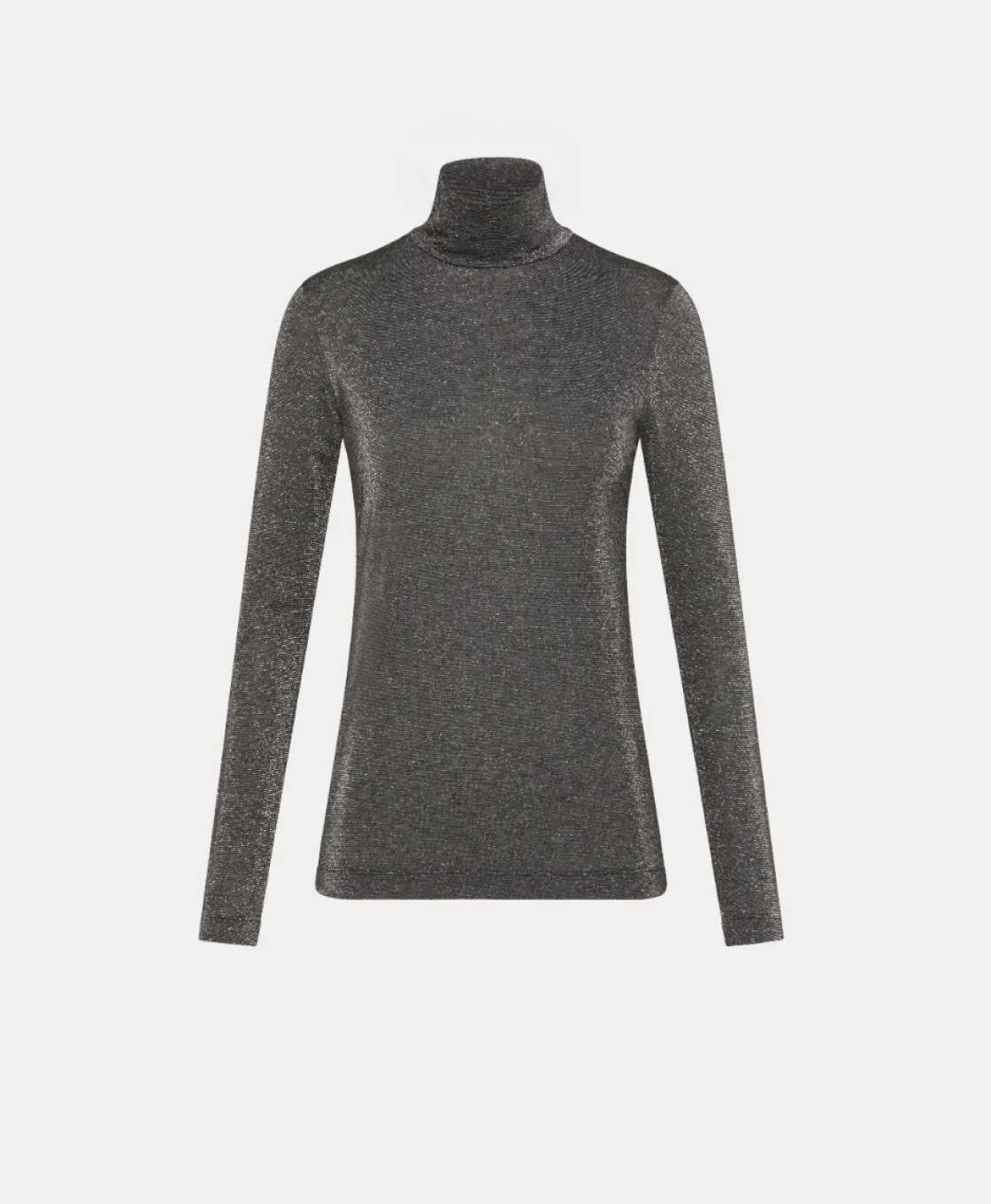 Momoni Tops Et T-Shirts*TSHIRT RODOLPHE EN JERSEY LUREX - GRIS FONCÉ GrisFoncé