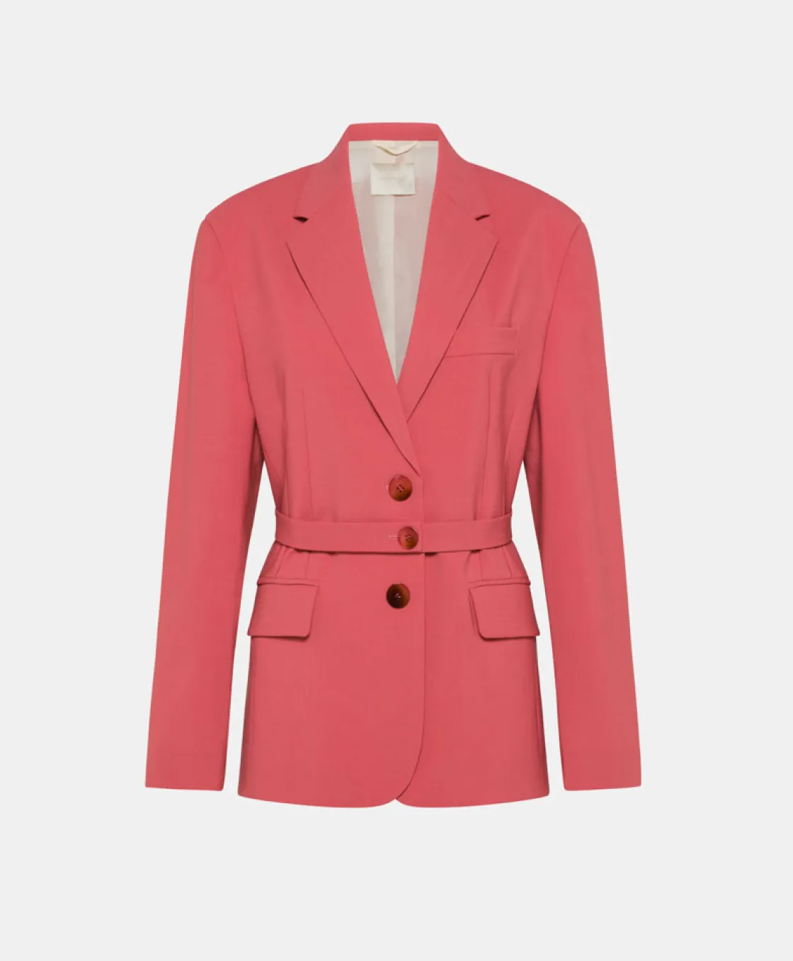 Momoni Vestes*VESTE REN EN LAINE FROIDE BISTRETCH - Corail