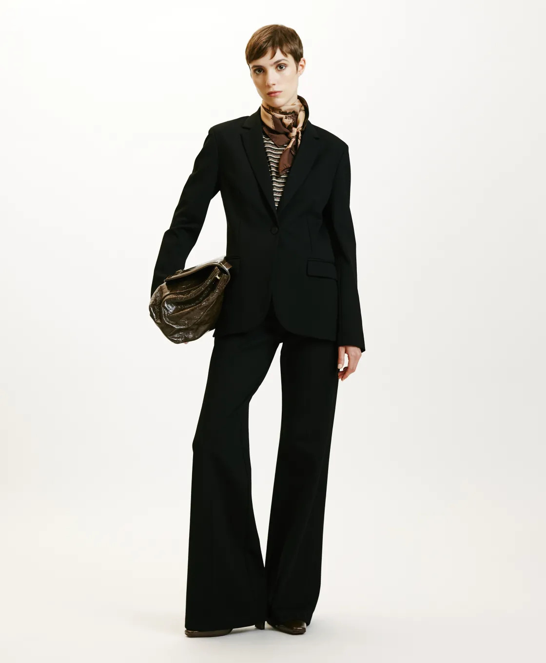 Momoni Vestes*VESTE HAKAMA AU POINT MILAN - Noir