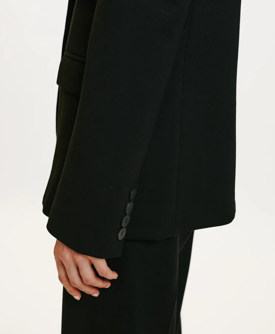 Momoni Vestes*VESTE HAKAMA AU POINT MILAN - Noir